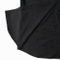 工場出荷時の価格のカスタムコットンカジュアルピュアブラックプレーンショートスリーブシャツ